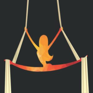 Aerial Silks Yoga Aerial Silk Gifts: Lined Journal & Diary for Writing & Notes for Girls and Women, Memo Diary Subject Notebooks Planner, 6"x9"