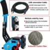 Obokidly 2-in-1 USB Handbrake Support G29 Compatible with PS4 ONE + PC for Simracing Game Sim Rig with Clamp (Blue-for G29) - Image 7