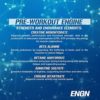 EVL Intense Pre Workout with Creatine - Pre Workout Powder Drink for Lasting Energy Focus and Recovery - ENGN Energizing Pre Workout for Men with Beta Alanine Caffeine and L Theanine (Blue Raz) - Image 4