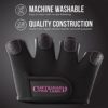 Contraband Pink Label 5537 Womens Micro Weight Lifting Gloves w/Grip-Lock Silicone Padding (Pair) - Minimalist Half Gloves - Apple Watch Friendly - Image 4