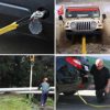 2pcs 2 inch by 6 feet Lifting Strap 3000 lbs Load Capacity and 9000 lbs Breaking Strength Eye-Eye Web Sling by Big Autoparts - Image 3