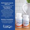 Bariatric Fusion Bariatric Multivitamin with Iron ONE per Day Capsule, 45mg of Iron for Post Bariatric Surgery Patients Including Gastric Bypass and Sleeve Gastrectomy, 90 Count, 3 Month Supply - Image 3