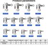 QHDJIANHUI 3 Way Swivel Fishing Three Way Crossline Swivels Saltwater Freshwater - Image 5