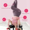 DUTUI Stable Yoga Headstand Bench - Ideal Yoga Inversion Chair with Armrests and Thickened Shoulder Cushion,Suitable for Home Use,Red - Image 5