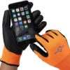 Golden Scute Winter Work GLoves, Fleece Lined Waterproof Thermal Freezer Gloves Cold Weather - Image 5