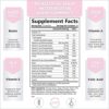 Hello Lovely Hair Vitamins Gummies with Biotin 5000 mcg Vitamin E & C Support Hair Growth, Premium Vegetarian, Non-GMO, for Stronger, Beautiful Hair & Nails, Red Berry Supplement - 60 Gummy Bears - Image 2