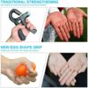 PAINISTIC ALMAH Grip Strength Trainer(4 Pack),Stress Balls for Adults and Kids, Wrist Rehab Therapy Hand Exerciser Strengthener Ball Squishy to Training Finger and Wrist., 4 Count (Pack of 1) - Image 5