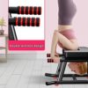 DUTUI Stable Yoga Headstand Bench - Ideal Yoga Inversion Chair with Armrests and Thickened Shoulder Cushion,Suitable for Home Use,Red - Image 2