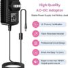 Pedal Power Supply Adapter 9V DC 1A 1000ma Tip Negative 5 Way Daisy Chain Cables for Guitar Effect Pedals - Image 5