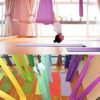 YXCUIDP Yoga Flying Hammock Swing Pilates Body Shaping, Yoga Anti-Gravity Pilates,Fitness Inversion Exercise,Aerial-Yoga Hammock,Silk Fabric with Carabiner Daisy Chain (Color : Light Blue) - Image 4