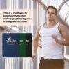 Fitness Journal for Women & Men, Workout Journal, Workout Log Book - Good Gym & Workout Accessories For Women & Men, Including Food Journal, Wellness Journal & Planner, Blue - Image 4