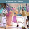 SYN-GUGAI 7m， Yoga Hammock Set, for Inversion Exercise Pilates Gymnastics，for Sensory Integration/Yoga/Outdoor，Indoor (Color : 6) - Image 7