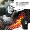 Grillheads Supply Co - Grilling Gloves with Food-Safe Silicone Insulation, Flame and Heat Resistant Gloves for Grilling, Washable Gloves with Non-Slip Grip, One Size Fits Most, 13 inches - Image 3