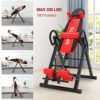 Doufit Inversion Table for Back Pain Relief, Foldable Heavy Duty Inverted Back Stretch for Storage - Image 3