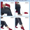 RMS Deluxe Sock Aid - Socks Helper with Foam Handles - Image 7