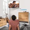 Full Motion TV Wall Mount Bracket Swivel Heavy Duty Articulating Arms Tilt for 13-42” LED LCD Flat Curved TV Screen Monitor TVs, VESA Up to 200x200mm, Weight Capacity Up to 77lbs - Image 4