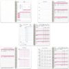 Food Nutrition Fitness Journal Weight Loss Wellness Workout Calorie Counter Log Diary Notebook Planner Diet Meal Exercise Training Health Tracker 6.1" x 8.5" Christmas Gift - Image 3