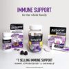 Airborne Elderberry + Zinc & Vitamin C Gummies For Adults, Immune Support Vitamin D & Zinc Gummies With Powerful Antioxidant Vitamins C D & E - 50 Gummies, Elderberry Flavor - Image 6
