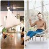 WAREMAID Heavy Duty 360° Swivel Swing Hanger, Stainless Steel Swing Hook for Ceiling Wooden Porch Swing Hanging kit Playground Gym Rope Boxing Bag Hammock Chair Yoga Swing Mount 1000 lb Capacity - Image 7