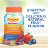 Emergen-C 750mg Vitamin C Gummies for Adults, Immune Support Gummies, Gluten Free, Strawberry, Lemon and Blueberry Flavors - 45 Count - Image 2