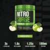 NITROSURGE Pre Workout Supplement - Endless Energy, Instant Strength Gains, Clear Focus, Intense Pumps - Nitric Oxide Booster & Powerful Preworkout Energy Powder - 30 Servings, Green Apple - Image 2