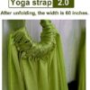 TOCO FREIDO Waist Back Leg Stretch Strap/Yoga Fitness Band, Leg Stretching Assist Trainer, Yoga Stretcher, Back Bend Split Inversion Strap for Fitness, Dance, Ballet, Gymnastics - Image 2