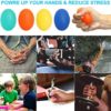 PAINISTIC ALMAH Grip Strength Trainer(4 Pack),Stress Balls for Adults and Kids, Wrist Rehab Therapy Hand Exerciser Strengthener Ball Squishy to Training Finger and Wrist., 4 Count (Pack of 1) - Image 7
