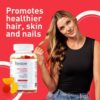 iRestore Hair Gummy Vitamins, Vegan Biotin Gummies for Hair Skin and Nails Gummies, Hair Gummies, Biotin Gummies for Hair Growth Biotin Vitamins Hair Vitamins Gummies for Women & Men, Biotin 5000mcg - Image 5