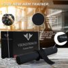 Vikingstrength Forearm Blaster- Fat Thick Grips Forearm strength excercise equipment. Thick Wrist Roller Grips for Muscle building and Injury prevention Hand Grip Strengthener + V-Strength Workout App - Image 3