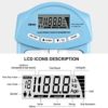 VAlinks Digital Portable Hand Dynamometer Grip 198 Lbs / 90 kg Strength Power Measurement Meter Auto Capturing - Image 6