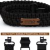TLO Outdoors Paracord Gun Sling - Tactical 2-Point Rifle Sling, Extra Wide, Adjustable Strap with Swivels for Rifle, Shotgun, and Crossbow for Hunting, Shooting, Gun Safety (550 Rated Nylon) - Image 3