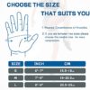 Arthritis Gloves for Women and Men for Pain -Compression Gloves for Swelling, Rheumatoid osteoarthritis,and Arthritis Hands(1 Pair) (M) - Image 2