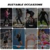 Audance Knee Pads for Women Men, Work, Professional Protective with Thick EVA Foam Padding, Comfortable Kneeling Cushion Floors Cleaning Scrubbing Construction Work(S), Black, Small - Image 8