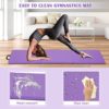 Gymnastics Mat for Kids Adults, Folding Extra Thick Tumbling Mats with Carrying Handle, 6’x2’ Anti-Tear Lightweight Exercise Mat, Indoor/Outdoor Aerobics Stretching Gym Mats Equipment for Home - Image 4