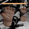 LIMMAX Padded Workout Gloves for Men - Gym Weight Lifting Gloves with Wrist Wrap Support, Full Palm Protection & Silicone Grip Gym Gloves, Exercise, Cross Training, Fitness, Pull-up - Image 2