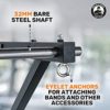 Bells of Steel Pull Up Bar - Ceiling or Wall-Mounted Pull Up Station for Commercial and Home Gym - for Pull ups, Kips, Dips, Legs Raises - 32 mm Diameter, 14 Gauge Steel, 330 lb Capacity - Image 3