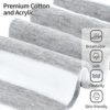 Apoway 6 Pairs Extra Long Striped Thigh High Socks Over the Knee Socks Tube Socks Warm Thigh High Stockings for Women - Image 3