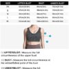 Aoxjox Caged Sports Bras for Women High Impact Fitness Running Multi-Cross Back Training Yoga Crop Tank Workout Tops - Image 5
