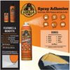 Gorilla Heavy Duty Spray Adhesive, Multipurpose and Repositionable, 14 Ounce, Clear, (Pack of 1) - Image 4