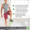 Gaiam Restore Mini Band Kit, Set of 3, Light, Medium, Heavy Lower Body Loop Resistance Bands for Legs and Booty Exercises & Workouts, 12" x 2" Bands - Image 4