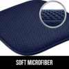 Gorilla Grip Memory Foam Chair Cushions, Slip Resistant, Thick and Comfortable Seat Cushion Pads, Durable Soft Pain Relief Pad for Office Desk, Dining Table, Kitchen Chairs, Set of 2, 16x16, Navy - Image 4