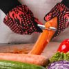 Comsmart BBQ Gloves, 1472 Degree F Heat Resistant Grilling Gloves Silicone Non-Slip Oven Gloves Long Kitchen Gloves for Barbecue, Cooking, Baking, Cutting - Image 7