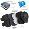 Gudook Knee Pads for Kids : Knee and Elbow Pads Wrist Guards 3 in 1 Kids Protective Gear Set for Skateboarding BMX Inline Roller Skating Cycling Bike Rollerblading Scooter Riding Sports Kids Knee Pads - Image 6