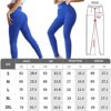 Women's High Waist Yoga Pants Tummy Control Leggings Workout Running Butt Lift Tights - Image 6