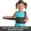 BraceAbility Pediatric Shoulder Immobilizer | Child Size Arm Sling Stabilizer for Broken Collarbone & Shoulder Injuries - Fits Toddlers, Kids, Youth & Teens (20" - 30" Chest Circumference) - Image 5