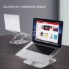 BoxWave Stand and Mount for Lenovo ThinkPad P40 Yoga (Stand and Mount by BoxWave) - Executive VersaView Laptop Stand, Ergonomic Adjustable Metallic Laptop Stand - Metallic Silver - Image 5