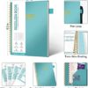 Fitness Journal, Exercise Log Book with Calendars, Undated Workout Planner to Track Weight Loss, Fitness, Training and Bodybuilding Progress,Personal Health Tracker 52 weeks,Pocket, Pen Loop (8.5x5.7") - Image 5