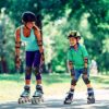 boruizhen Kids & Adult/Youth Knee and Elbow Pads with Wrist Guards 3 in 1 Protective Gear Set for Skateboarding Cycling BMX Bike Scooter Skating Rollerblading Riding - Image 7