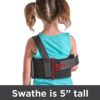 BraceAbility Pediatric Shoulder Immobilizer | Child Size Arm Sling Stabilizer for Broken Collarbone & Shoulder Injuries - Fits Toddlers, Kids, Youth & Teens (20" - 30" Chest Circumference) - Image 4