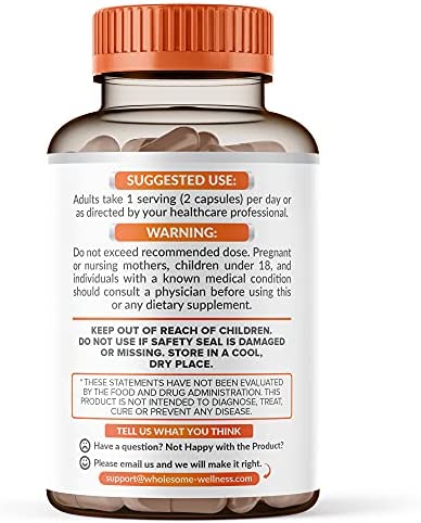 Wholesome Wellness Liposomal Vitamin C Capsules (200 Pills 1500mg Buffered) High Absorption VIT C, Immune System & Collagen High Dose Fat Soluble Support Ascorbic Acid Supplement, Natural Vegan - Image 7